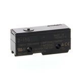 General purpose basic switch, pin plunger, SPDT, 15 A, solder terminal