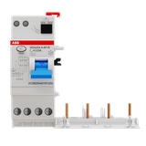 DDA204 A-25/0.03 AP-R Residual Current Device Block