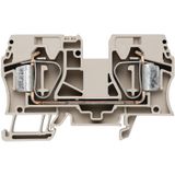 Feed-through terminal block, Tension-clamp connection, 16 mm², 1000 V,