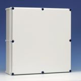Empty enclosure with cover RAL7035, 540X540