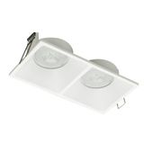 2/Lights Recessed Spot White Fino