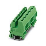 DIN rail connector