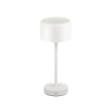 Jeff LED table lamp matt white rechargeable