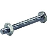 DIN-Power locking screw M2,5 x 20