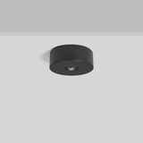 LUCIO 2, 740, black, on/off Ceiling luminaires, D 110 H 46, CBS, emerg