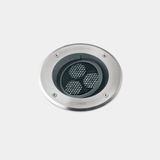 Recessed uplighting IP66-IP67 Gea Power LED Pro Ø185mm Comfort LED 6.3W LED warm-white 2700K DALI-2 AISI 316 stainless steel 383lm
