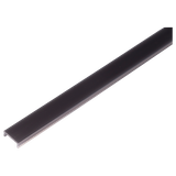 2m Diffuser for Plaster In Profiles IP20 Black