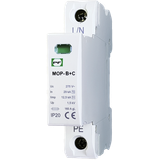 MOP1-BC275/20. Surge protection devices B+C/T1+T2/I+II, 1P, In=20kA, Uc=275V