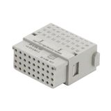 Han Full High Density Module, crimp-F