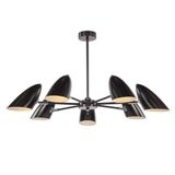 Modern Aida Chandelier Black