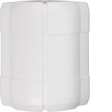 External corner adjustable for BRHN 70x170mm halogen free in pure whit