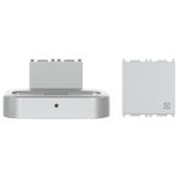 Docking station for iPod/iPhone Silver