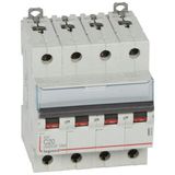 DX³6000 10kA high inlet and low outlet screw circuit breaker 4P 400V~ - 20A - curve C - for traditional HX³ comb