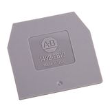 Allen-Bradley 1492-EB10 End Barrier, For Screw Type TB, 1.5 x 45 x 41mm (0.06 x 1.77 x 1.61 in), Gray, for Use With 1492-W6, W10, W16S, WG6, WG10S, WG16S