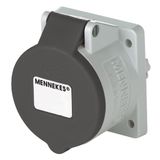 Mennekes Panel mounted recept., 32A4p7h500V, IP44 1792