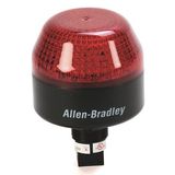 Allen-Bradley, 855PS-B30LE522, 855PS Panel Mount Strobe, Black Housing, 12...24V AC/DC, 65 mm, Amber Lens, 22.5 mm Mounting Hole