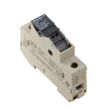 Fuse terminal, Screw connection, 25 mm², 1000 V, 32 A, dark beige