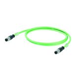 PROFINET Cable (assembled), M12 D-code – IP 67 straight pin, M12 D-cod