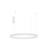 Triac Dimmable Sandy White Aluminium  & Acrylic  LED 60 Watt 230 Volt  3389Lm 3000K IP20   D: 100 H: 200 cm Adjustable Height