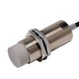 Proximity sensor, inductive, nickel-brass, long body, M30, unshielded, E2EN1994E