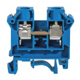 Rail-mounted screw terminal block ZSG1-10.0Nn blue