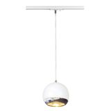 LIGHT EYE pendant, white/chrome, GU10, max. 75W incl Adaptor