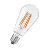 LEDISON60EELA 3.8W 827 FILCL E27 S LEDV