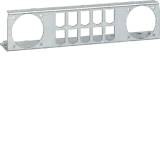 Suport patch panel pt conectori 10xRJ45 si 2 prize berker Integro