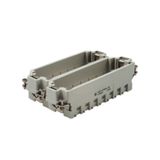 Frame for industrial connector, Series: ConCept frame, Size: 12, Polyc