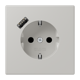 SCHUKO socket with USB charger LC32013 LC1520-18A205