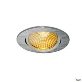 NEW TRIA round, brushed aluminium, 1800-3000K 7.2W