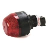 Allen-Bradley 855PS-B10ME422 Panel Mount Strobe, 120V AC, 45 mm Diameter, Red, 22.5 mm Round Mounting Hole