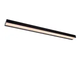 Lucide ALEXA - Wall light Bathroom - LED - 1x13W 3000K - IP44 - Black