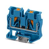 MPT 4 BU - Mini feed-through terminal block