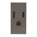 N2128 AN Socket outlet NEMA 5-15R NEMA Anthracite - Zenit