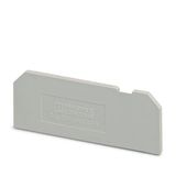 Distanční deska DP-TB-2L E Distanční deska, délka: 67 mm, šířka: 2,5 mm, výška: 25 mm, barva: tmavě šedá (3062854)