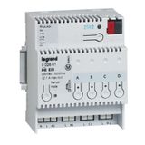 KNX ONOFF DIN CONTROLLER 4 OUTPUTS 8A