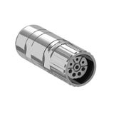 M23 industrial connector for creating power cordsets - 1.5 or 2 mm² - set of 5