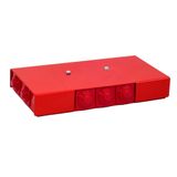 Fire protection box PIP-2AN P3x3x4 red