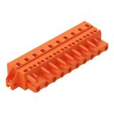 1-conductor female connector CAGE CLAMP® 2.5 mm² orange