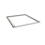 Lower open cable entry plate quadro evo 450x800mm