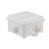 Surface junction box N90x90 white