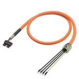 Power cable pre-assembled TYPE 6FX8002-5CP45 4X10C, SCREW GLAND M50/ 1PH813. 6FX8002-5CP45-1HF0