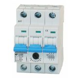 Motor Protection Circuit Breaker, 3-pole, 1.6-2.5A