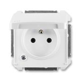 5598-2069 D Double socket outlet with earthing pins, with hinged lids, IP 44, for multiple mounting, with surge protection