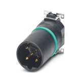 Flush-type connector