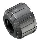 CN09-08 REDUCED HOLE CAP NUT BLACK NYLON