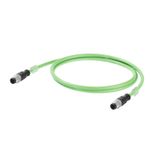 PROFINET Cable (assembled), M12 D-code – IP 67 straight pin, M12 D-cod