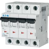 Miniature circuit breaker (MCB), 13 A, 4p, characteristic: B