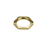 Locknut for cable gland (metal), SKMU MS (brass locknut), M 63, 6.4 mm